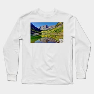 Maroon Bells3- Aspen, CO, USA Long Sleeve T-Shirt